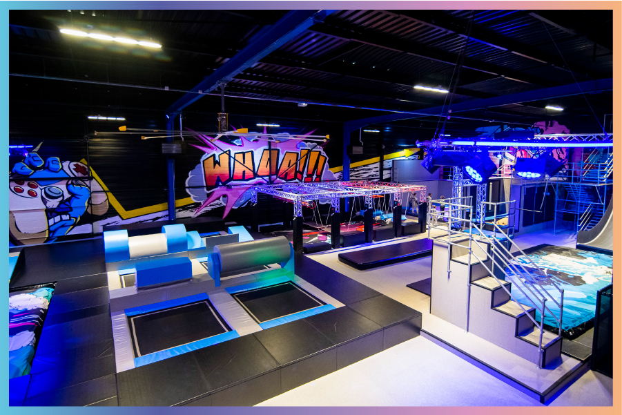 Session de Trampoline Park pour Enfants et Adultes