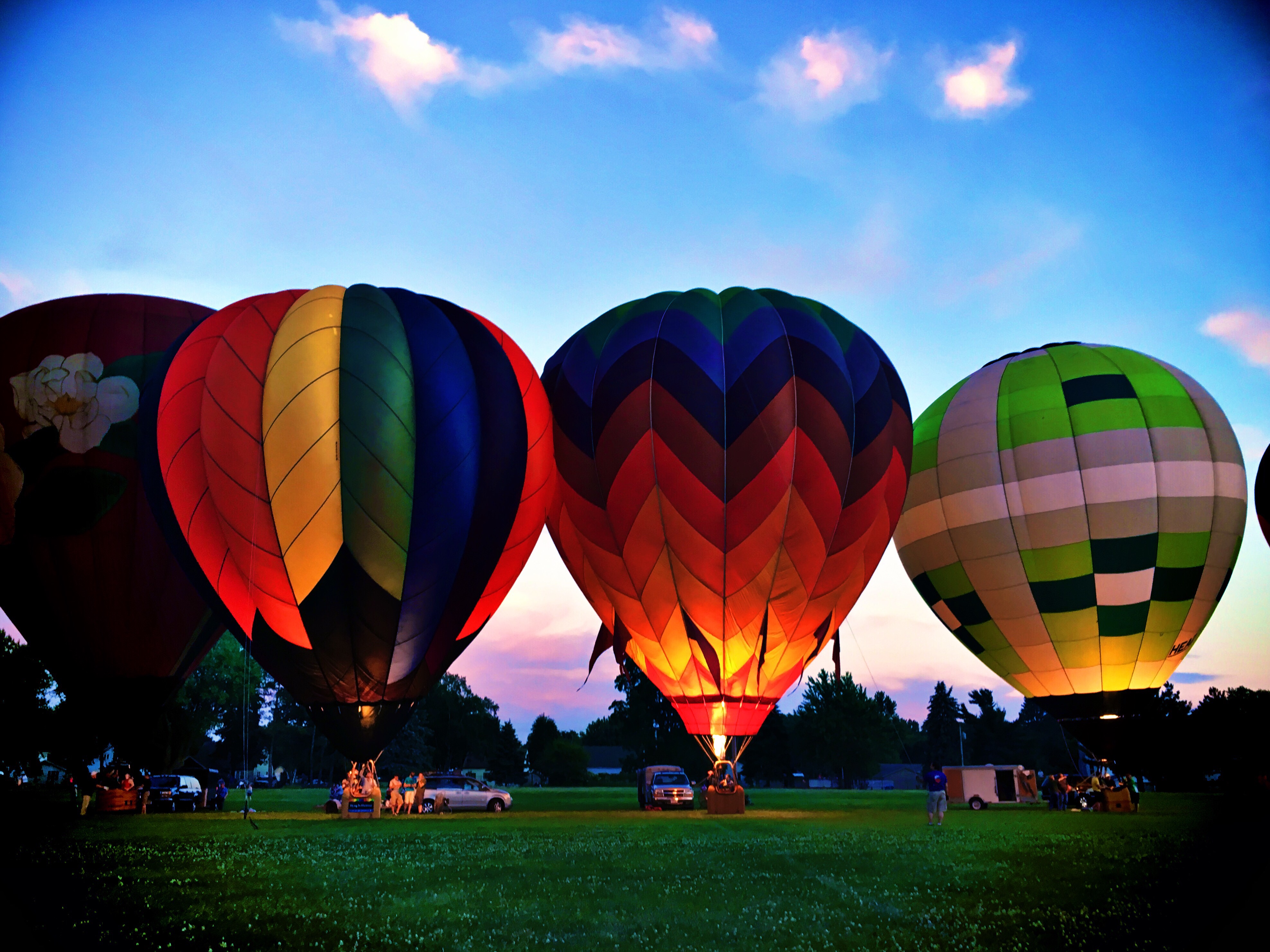 Vol en montgolfière