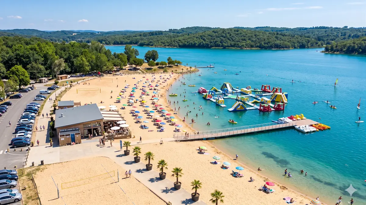 Plages, Lacs & Lieux de loisirs nautiques