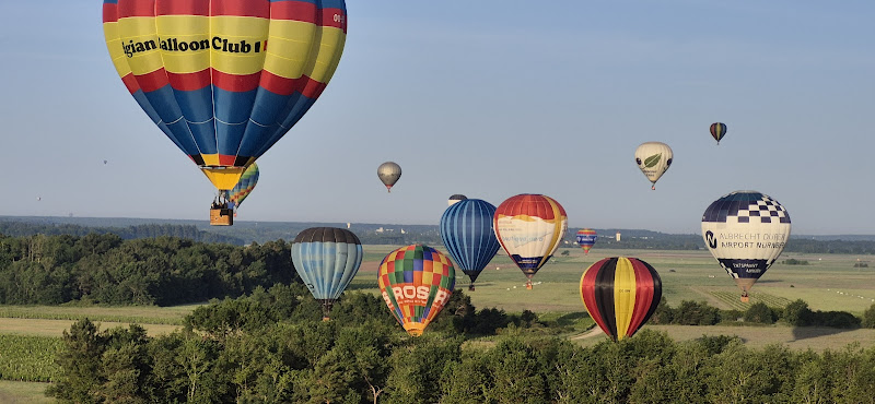 Chambord en Montgolfière