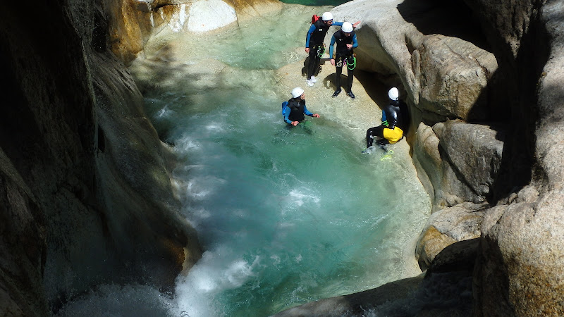 Ossau de l'eau canyoning