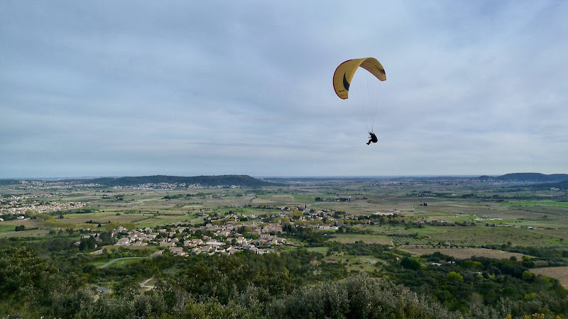 Décollage Parapente de Saint Côme