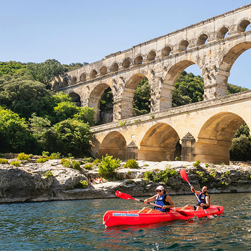 CANOE Le Tourbillon - Location de Canoë Kayak - Collias - Pont du Gard