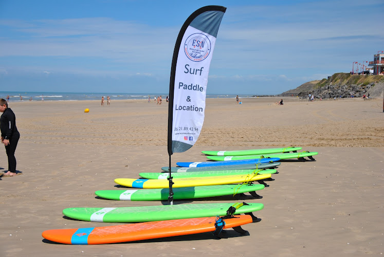 ESN Wimereux - Ecole de surf du nord - cours et location de surf & Paddle