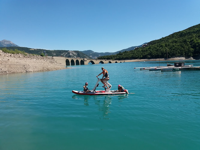 Velo sur l'eau
