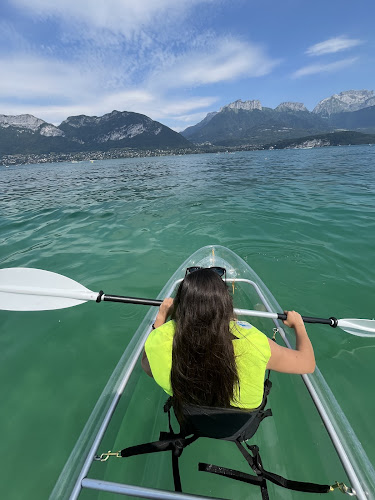 Cristalac Annecy location paddle transparent et kayak transparents
