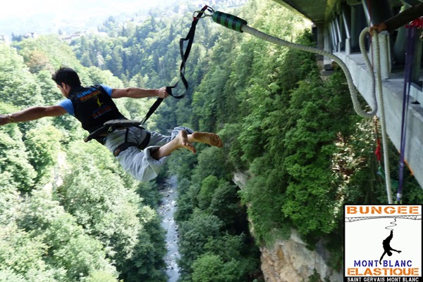 Mont Blanc Saut à l'Élastique Saint Gervais