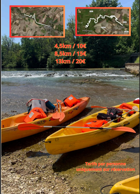 Sud Ardennes Canoë - Départ Attigny