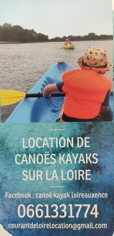 location canoë kayak courant de loire