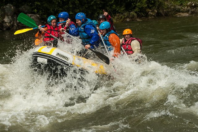 La Belle Verte - Rafting & base de Foix