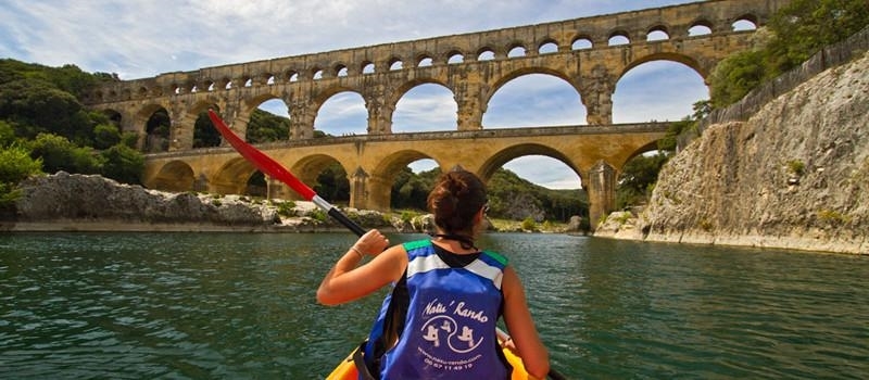 Puravida -Natu'Rando - Canoë - Vélo - Pont du Gard